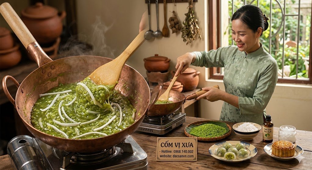 Cách Làm Nhân Cốm Xào Dừa Dẻo Thơm, Chuẩn Vị Kinh Kỳ Để Làm Bánh