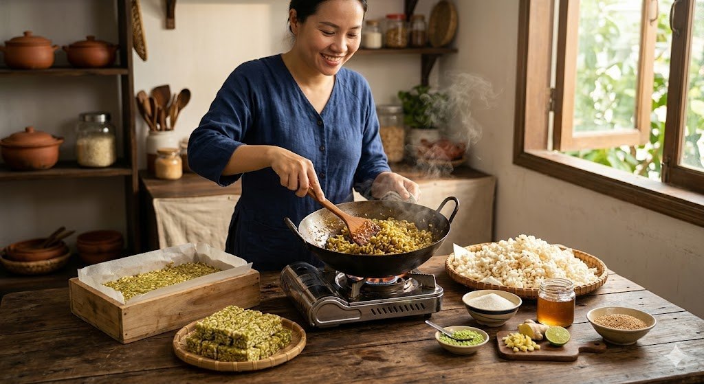 Cách Làm Bỏng Cốm Giòn Thơm Tại Nhà Đơn Giản Với Nguyên Liệu Dễ Tìm