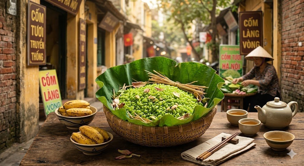 Top 6 Địa Chỉ Mua Cốm Tươi Ở Hà Nội Ngon Và Nổi Tiếng Nhất